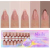 Wearable nails French seamless wearable nails removable nail art French wearable nail art false nail stickers