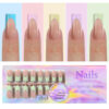 Wearable nails French seamless wearable nails removable nail art French wearable nail art false nail stickers