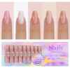 Wearable nails French seamless wearable nails removable nail art French wearable nail art false nail stickers