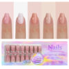Wearable nails French seamless wearable nails removable nail art French wearable nail art false nail stickers