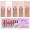 Wearable nails French seamless wearable nails removable nail art French wearable nail art false nail stickers