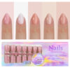 Wearable nails French seamless wearable nails removable nail art French wearable nail art false nail stickers