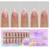 Wearable nails French seamless wearable nails removable nail art French wearable nail art false nail stickers