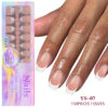 New seamless wearable nails removable nail art French wearable nail art false nail patches